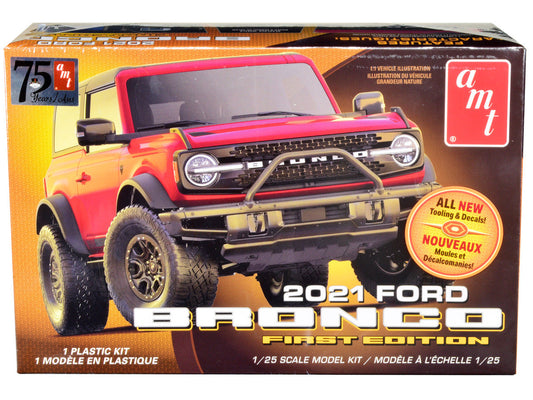 Skill 2 Model Kit 2021 Ford Bronco First Edition 1/25 Scale Model by AMT LuxuryLifeWay Online Store