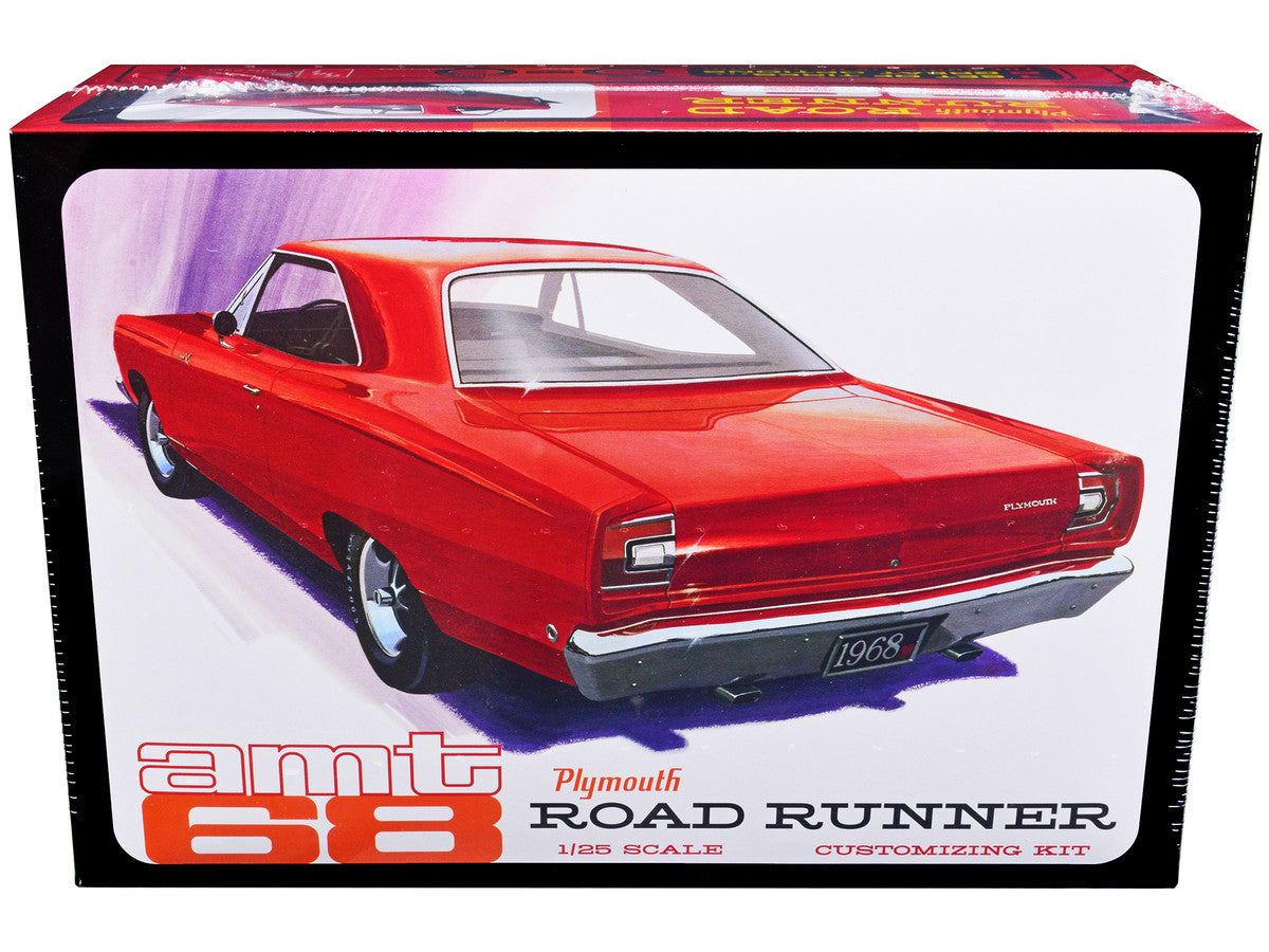 Skill 2 Model Kit 1968 Plymouth Road Runner 1/25 Scale Model by AMT LuxuryLifeWay Online Store