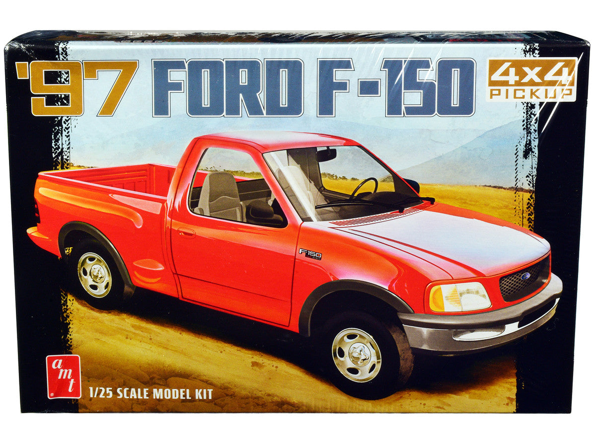 Skill 2 Model Kit 1997 Ford F-150 4X4 Pickup Truck 1/25 Scale Model by AMT LuxuryLifeWay Online Store