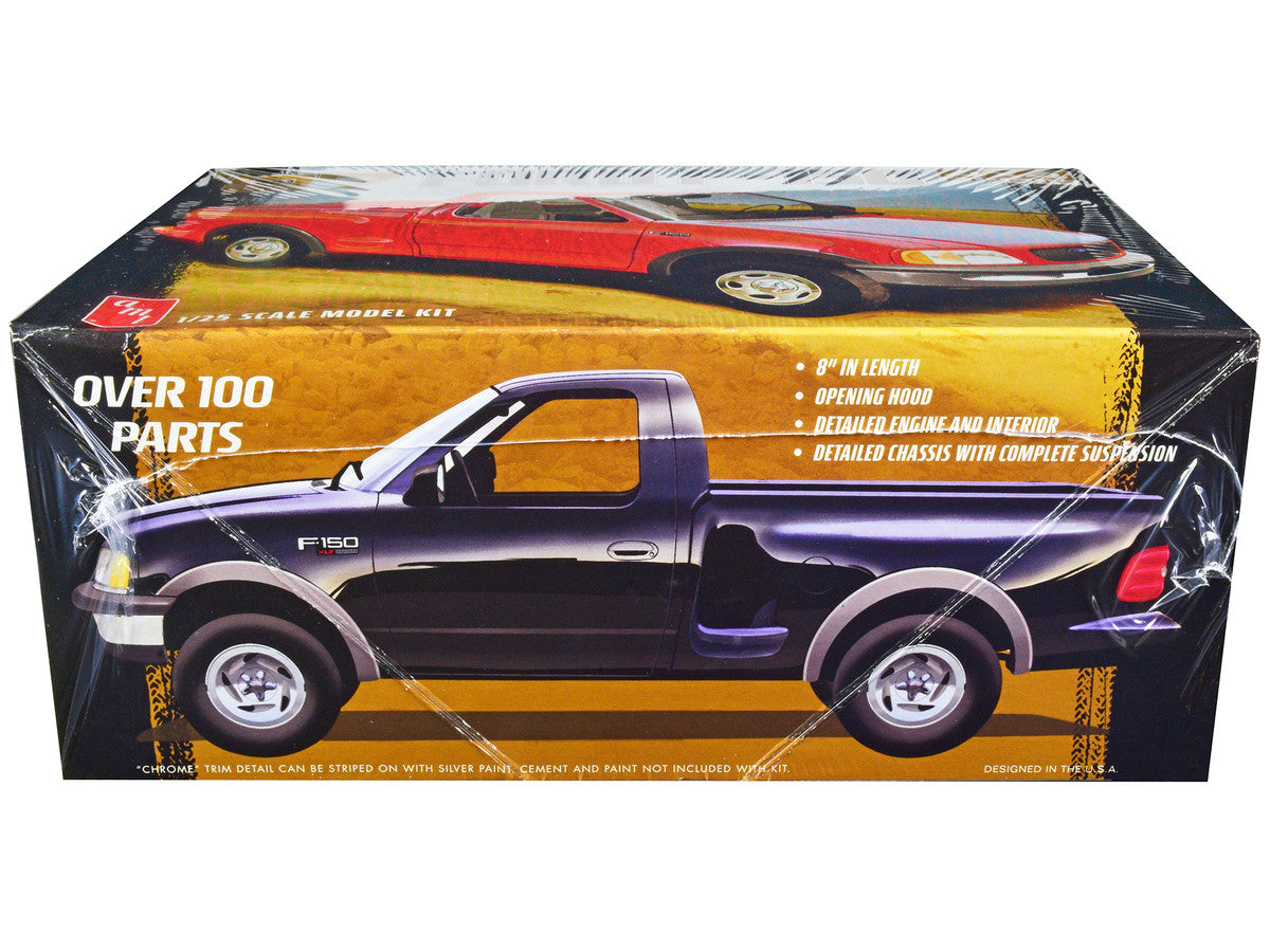 Skill 2 Model Kit 1997 Ford F-150 4X4 Pickup Truck 1/25 Scale Model by AMT LuxuryLifeWay Online Store