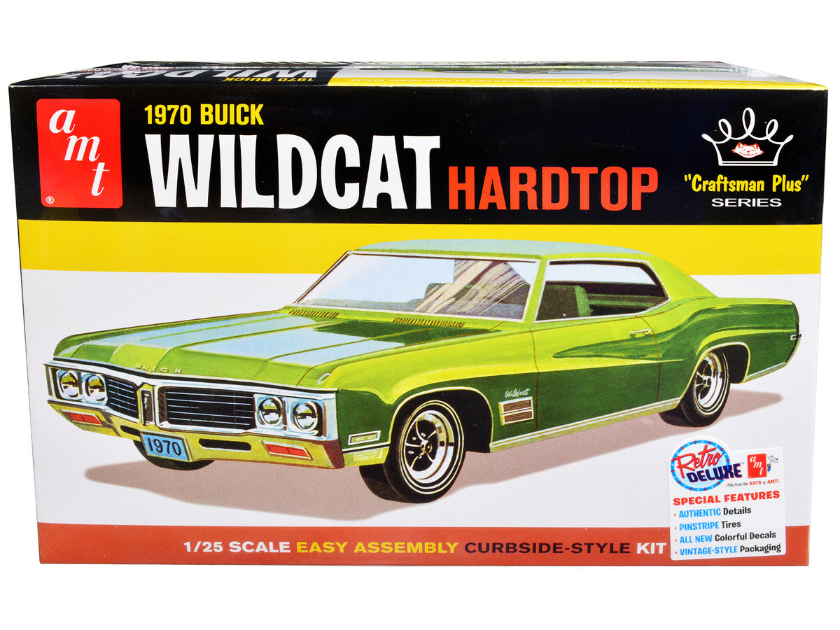 Skill 2 Model Kit 1970 Buick Wildcat Hardtop "Craftsman Plus" Series 1/25 Scale Model by AMT LuxuryLifeWay Online Store