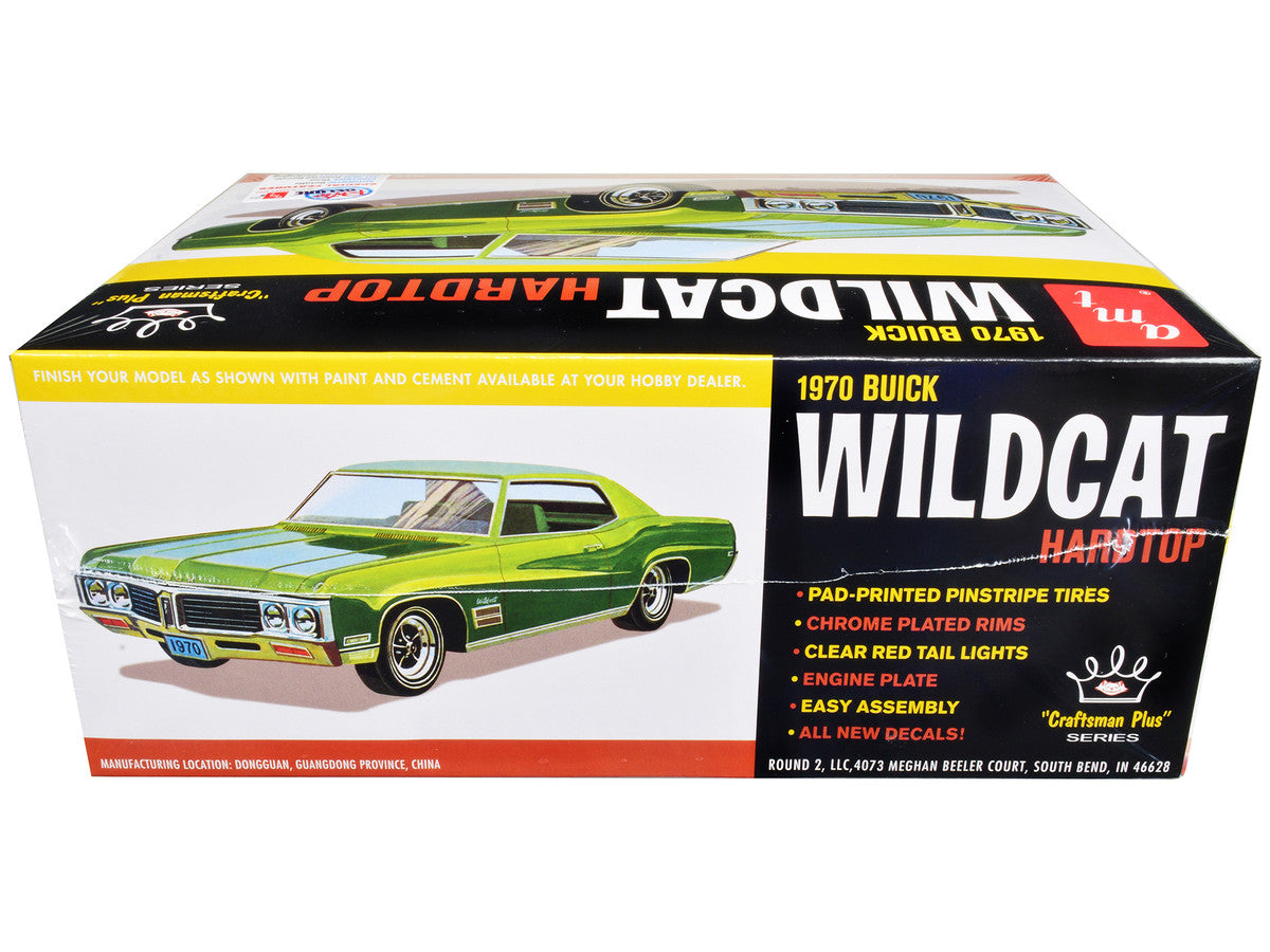 Skill 2 Model Kit 1970 Buick Wildcat Hardtop "Craftsman Plus" Series 1/25 Scale Model by AMT LuxuryLifeWay Online Store
