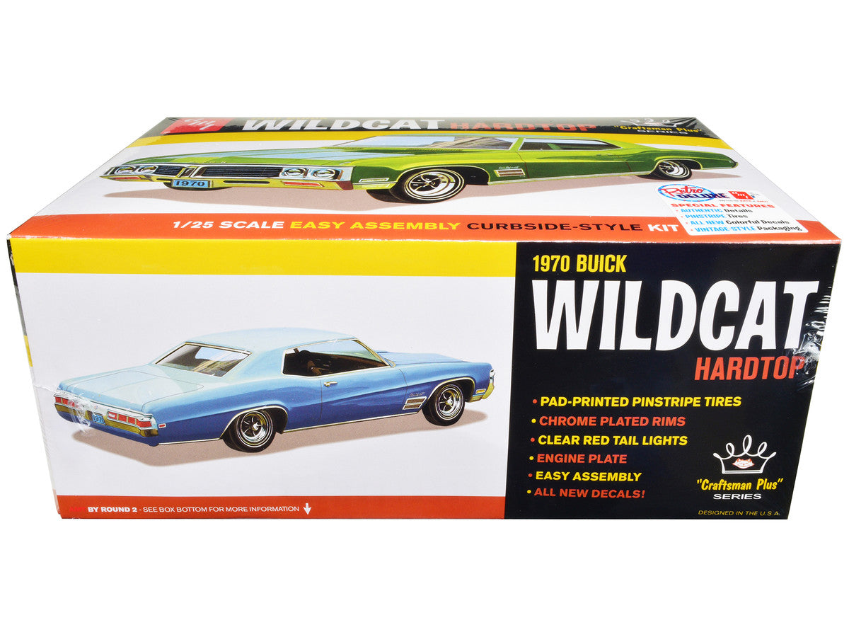 Skill 2 Model Kit 1970 Buick Wildcat Hardtop "Craftsman Plus" Series 1/25 Scale Model by AMT LuxuryLifeWay Online Store