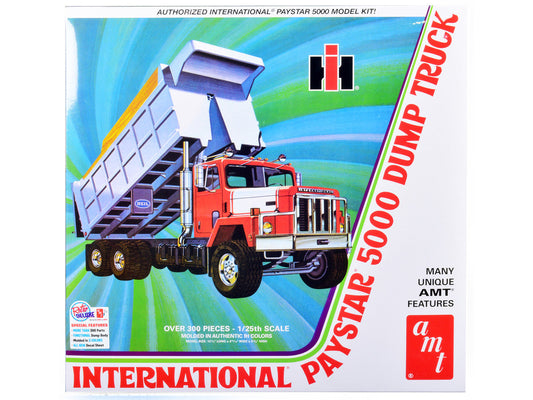 Skill 3 Model Kit International PayStar 5000 Dump Truck 1/25 Scale Model by AMT LuxuryLifeWay Online Store