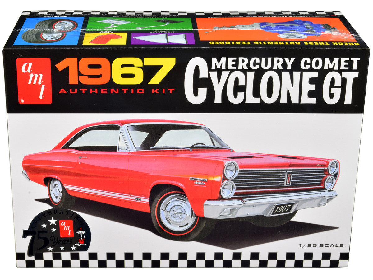 Skill 2 Model Kit 1967 Mercury Comet Cyclone GT 1/25 Scale Model by AMT LuxuryLifeWay Online Store