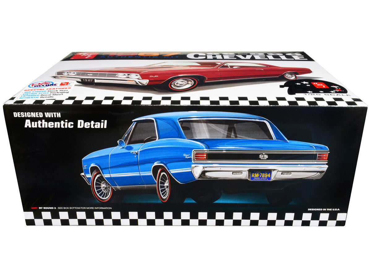 Skill 2 Model Kit 1967 Chevrolet Chevelle SS 396 "AMT Celebrating 75 Years" 1/25 Scale Model by AMT LuxuryLifeWay Online Store