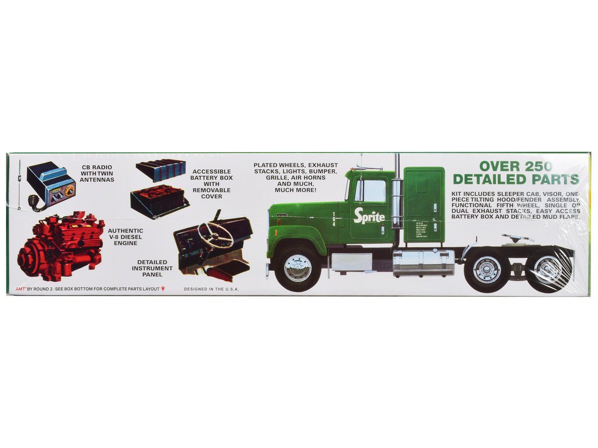Skill 3 Model Kit International Transtar 4300 Eagle Truck Tractor "Sprite" 1/25 Scale Model by AMT LuxuryLifeWay Online Store
