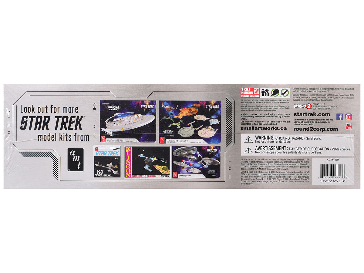 Skill 2 Model Kit U.S.S. Enterprise NCC-1701-E Space Ship "Star Trek: First Contact" (1996) Movie 1/1400 Scale Model by AMT LuxuryLifeWay Online Store
