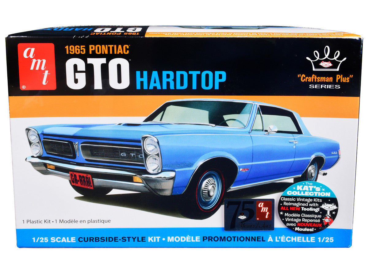 Skill 2 Model Kit 1965 Pontiac GTO Hardtop "Craftsman Plus" Series 1/25 Scale Model by AMT LuxuryLifeWay Online Store