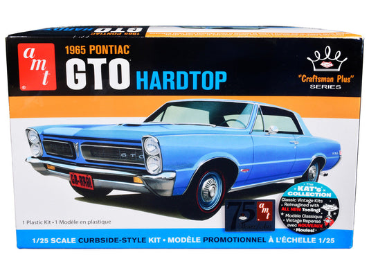 Skill 2 Model Kit 1965 Pontiac GTO Hardtop "Craftsman Plus" Series 1/25 Scale Model by AMT LuxuryLifeWay Online Store