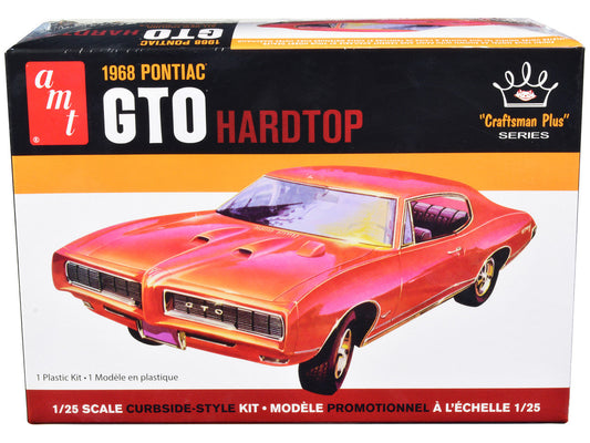Skill 2 Model Kit 1968 Pontiac GTO Hardtop "Craftsman Plus" Series 1/25 Scale Model by AMT LuxuryLifeWay Online Store