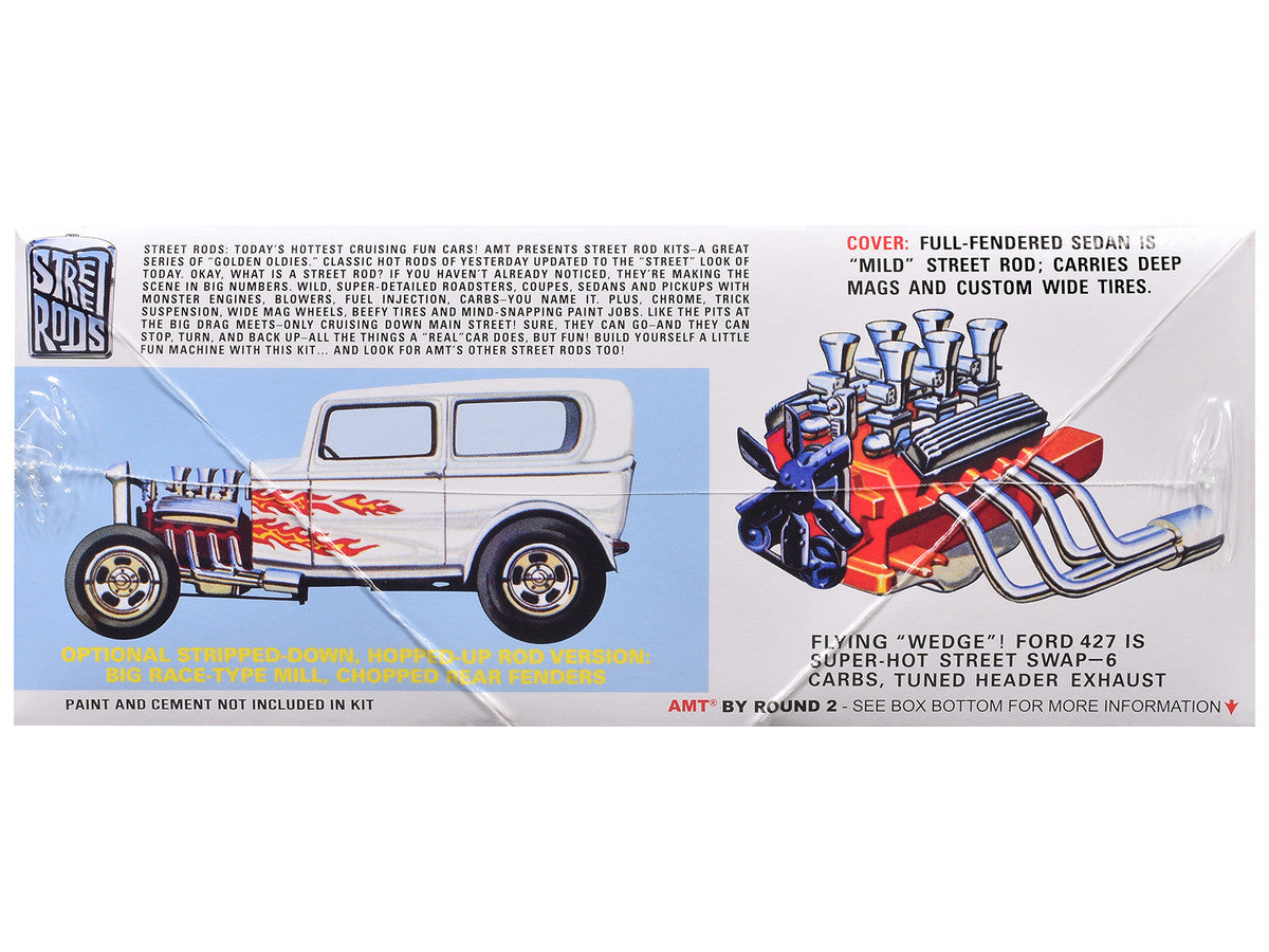 Skill 2 Model Kit 1932 Ford Tudor Sedan "Street Rods" Series 1/25 Scale Model by AMT LuxuryLifeWay Online Store