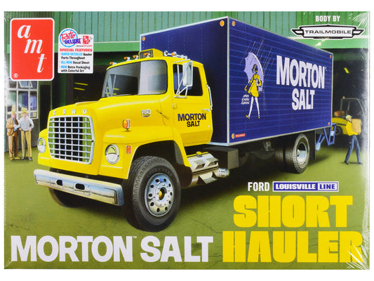 Skill 3 Model Kit Ford Louisville Line Short Hauler "Morton Salt" 1/25 Scale Model by AMT LuxuryLifeWay Online Store