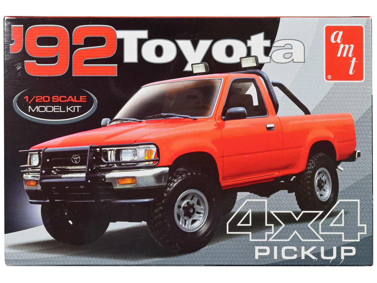 Skill 2 Model Kit 1992 Toyota 4x4 Pickup Truck (2023) 1/20 Scale Model by AMT LuxuryLifeWay Online Store