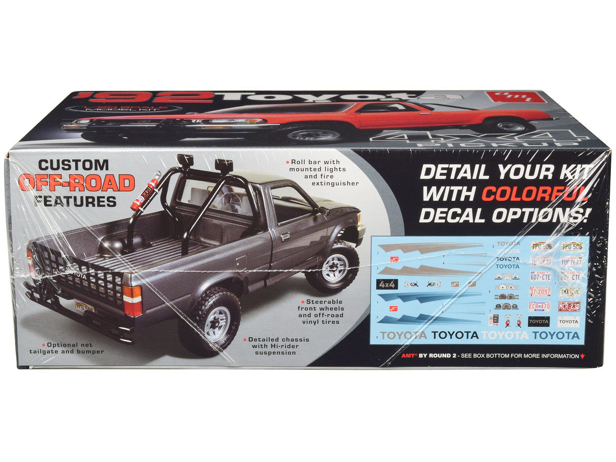 Skill 2 Model Kit 1992 Toyota 4x4 Pickup Truck (2023) 1/20 Scale Model by AMT LuxuryLifeWay Online Store