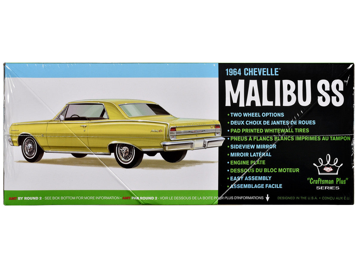 Skill 2 Model Kit 1964 Chevrolet Chevelle Malibu SS "Craftsman Plus" Series 1/25 Scale Model by AMT LuxuryLifeWay Online Store