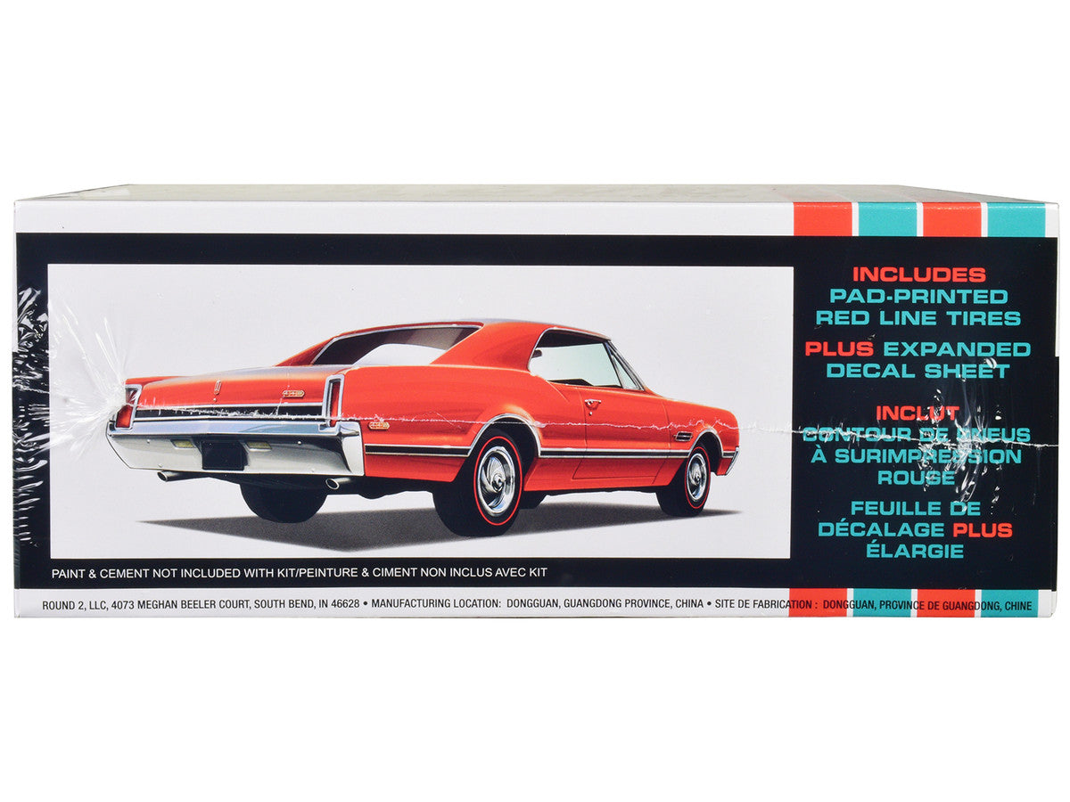 Skill 2 Model Kit 1966 Oldsmobile 442 W-30 Hardtop 1/25 Scale Model by AMT LuxuryLifeWay Online Store