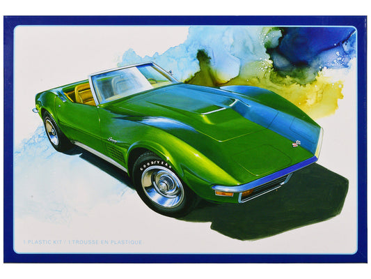 Skill 2 Model Kit 1972 Chevrolet Corvette Roadster 1/25 Scale Model by AMT LuxuryLifeWay Online Store