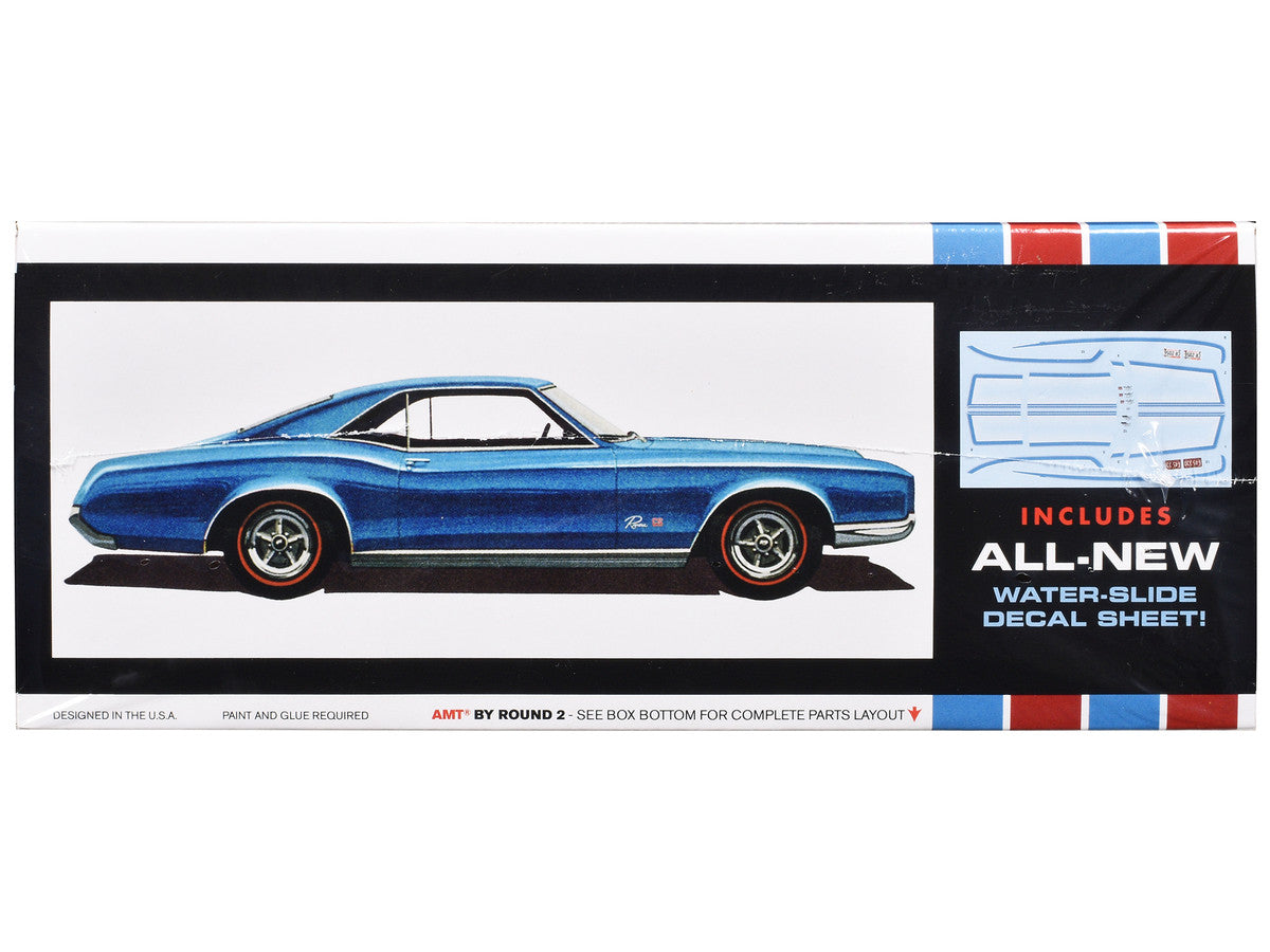Skill 2 Model Kit 1966 Buick Riviera GS 1/25 Scale Model by AMT LuxuryLifeWay Online Store