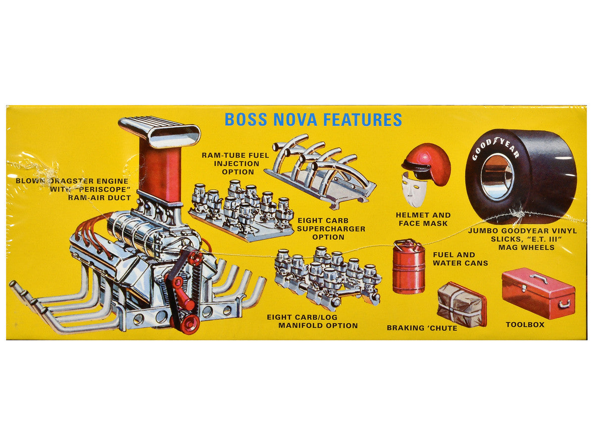Skill 2 Model Kit Boss Nova Funny Car 1/25 Scale Model by AMT LuxuryLifeWay Online Store