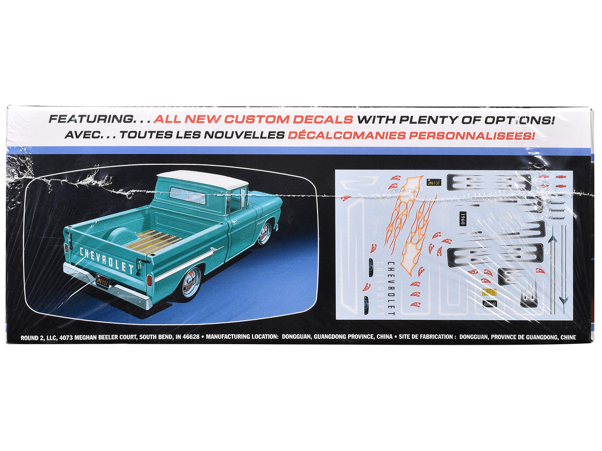 Skill 2 Model Kit 1960 Chevrolet Apache Pickup Truck "Kustom Kruisers" 1/25 Scale Model by AMT LuxuryLifeWay Online Store