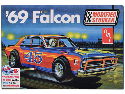 Skill 2 Model Kit 1969 Ford Falcon Modified Stocker 1/25 Scale Model by AMT LuxuryLifeWay Online Store