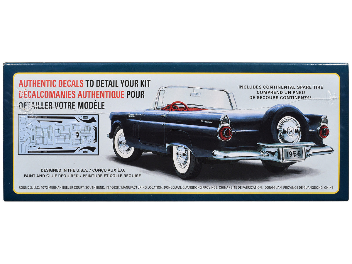 Skill 2 Model Kit 1956 Ford Thunderbird 1/25 Scale Model by AMT LuxuryLifeWay Online Store