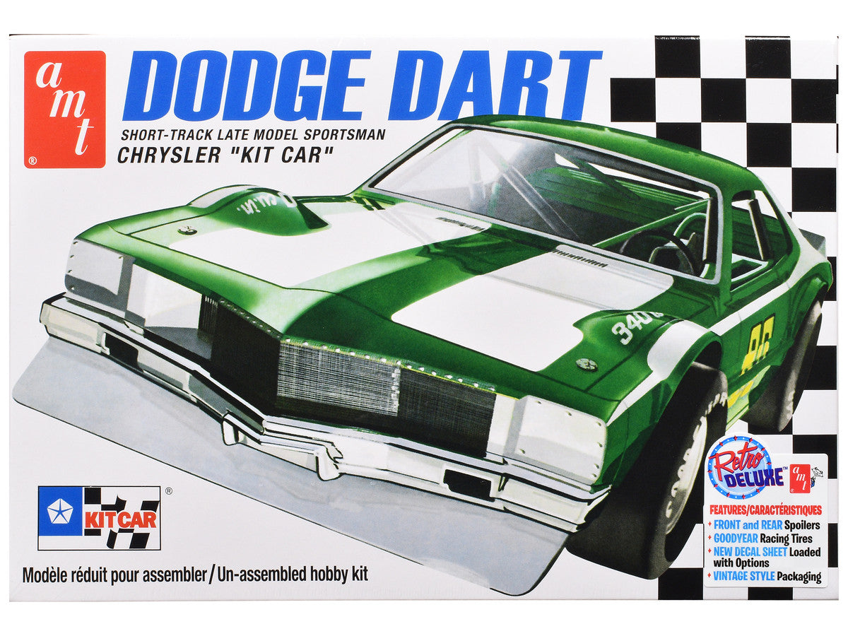 Skill 2 Model Kit Dodge Dart Sportsman Short Track "Kit Car" 1/25 Scale Model by AMT LuxuryLifeWay Online Store
