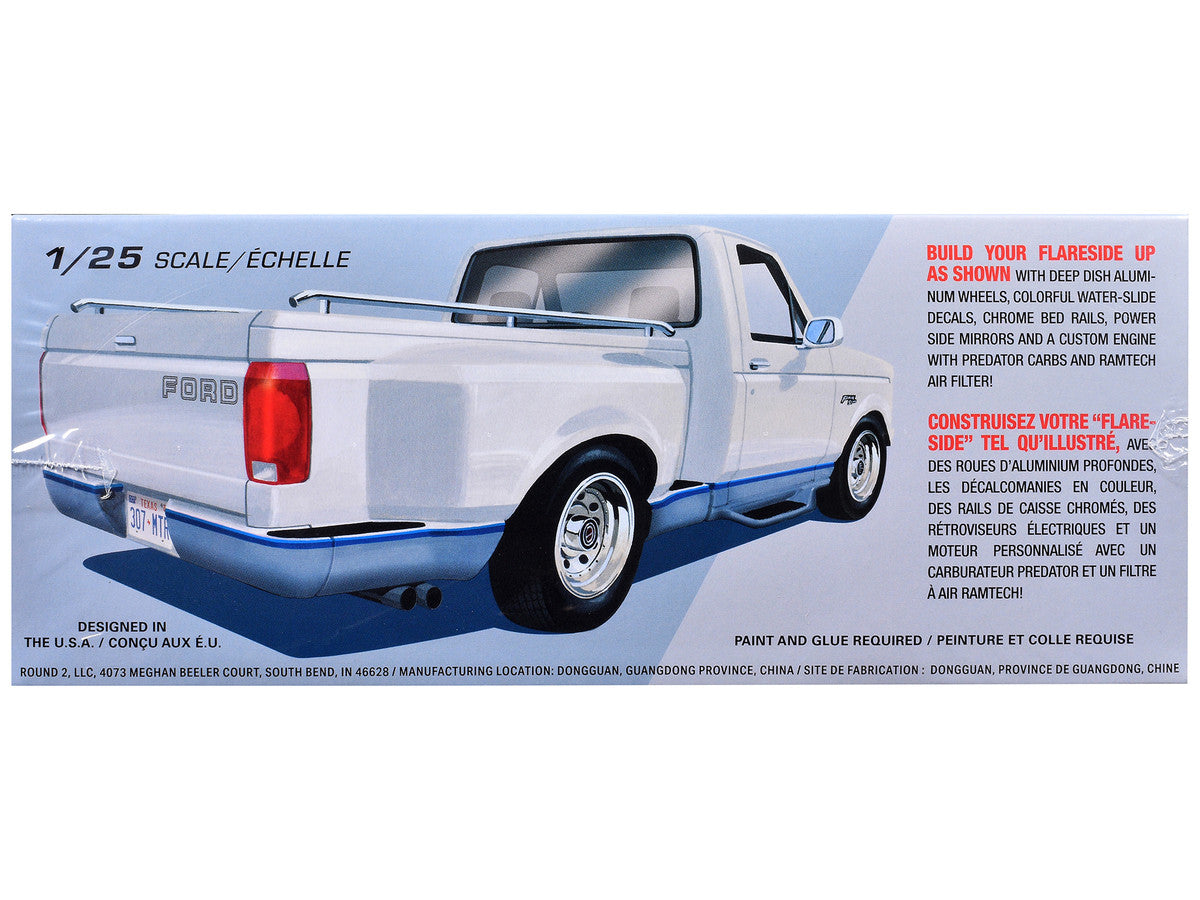 Skill 2 Model Kit 1992 Ford F-150 Flare Side Pickup Truck 1/25 Scale Model by AMT LuxuryLifeWay Online Store