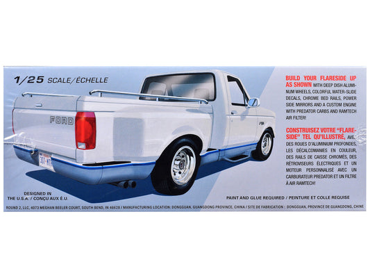 Skill 2 Model Kit 1992 Ford F-150 Flare Side Pickup Truck 1/25 Scale Model by AMT LuxuryLifeWay Online Store