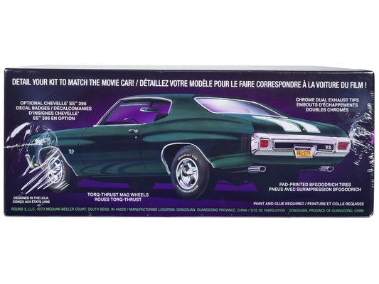 Skill 2 Model Kit 1970 Chevrolet Chevelle SS "John Wick" (2014) Movie 1/25 Scale Model by AMT LuxuryLifeWay Online Store