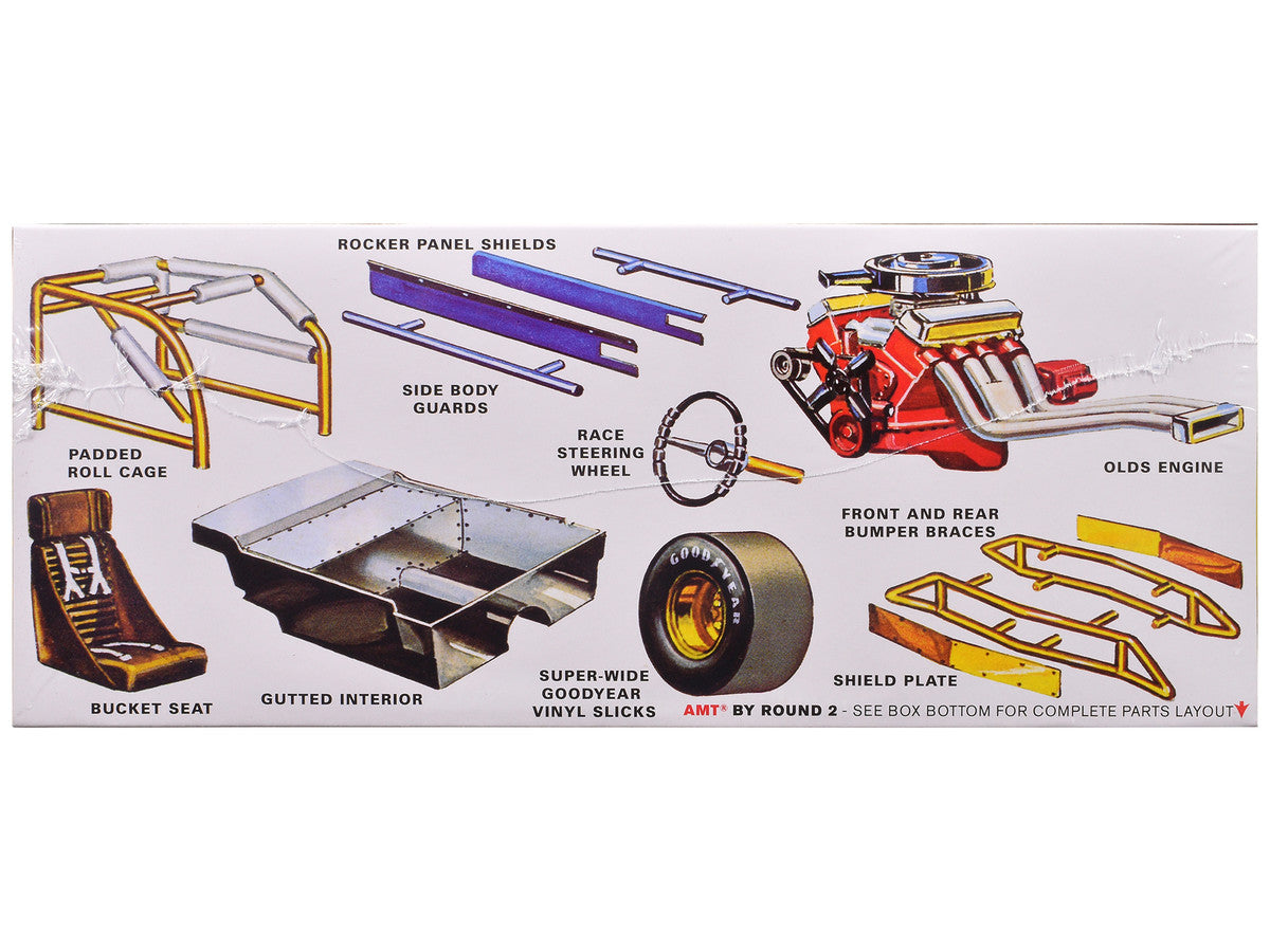 Skill 2 Model Kit 1965 Oldsmobile 88 "Modified Stocker" 1/25 Scale Model by AMT LuxuryLifeWay Online Store