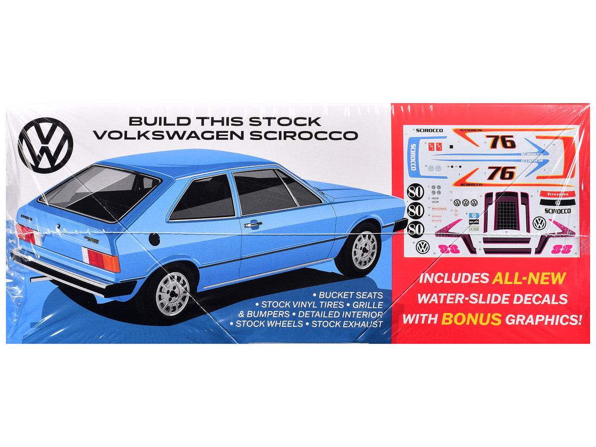 Skill 2 Model Kit Volkswagen Scirocco "T/A Champ" 1/25 Scale Model by AMT LuxuryLifeWay Online Store