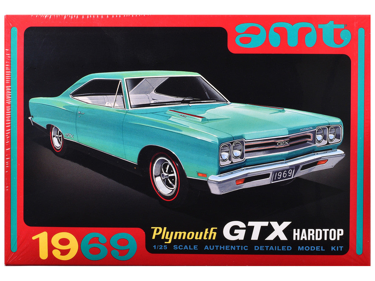 Skill 2 Model Kit 1969 Plymouth GTX Hardtop 1/25 Scale Model by AMT LuxuryLifeWay Online Store