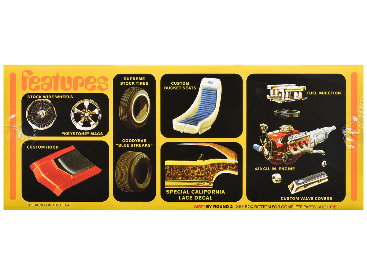 Skill 2 Model Kit 1969 Buick Riviera 1/25 Scale Model by AMT LuxuryLifeWay Online Store
