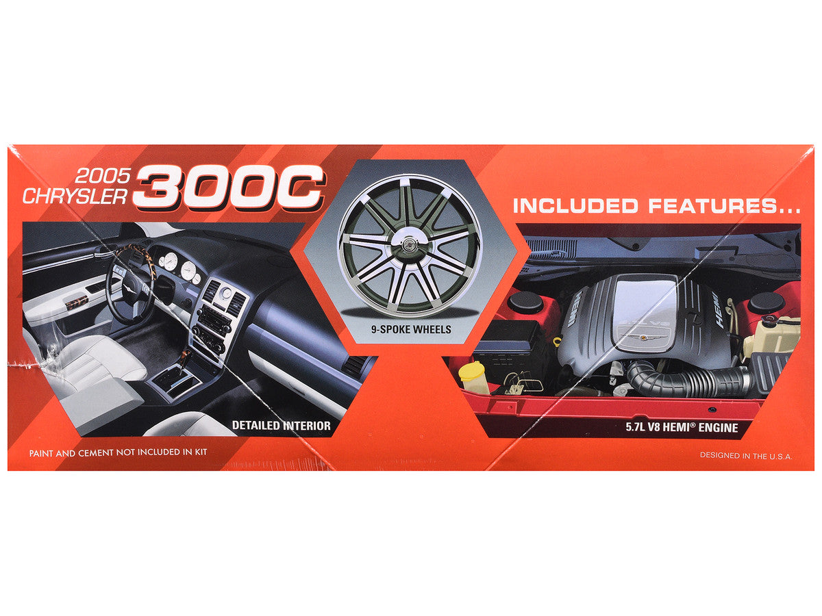 Skill 2 Model Kit 2005 Chrysler 300C 1/25 Scale Model by AMT LuxuryLifeWay Online Store