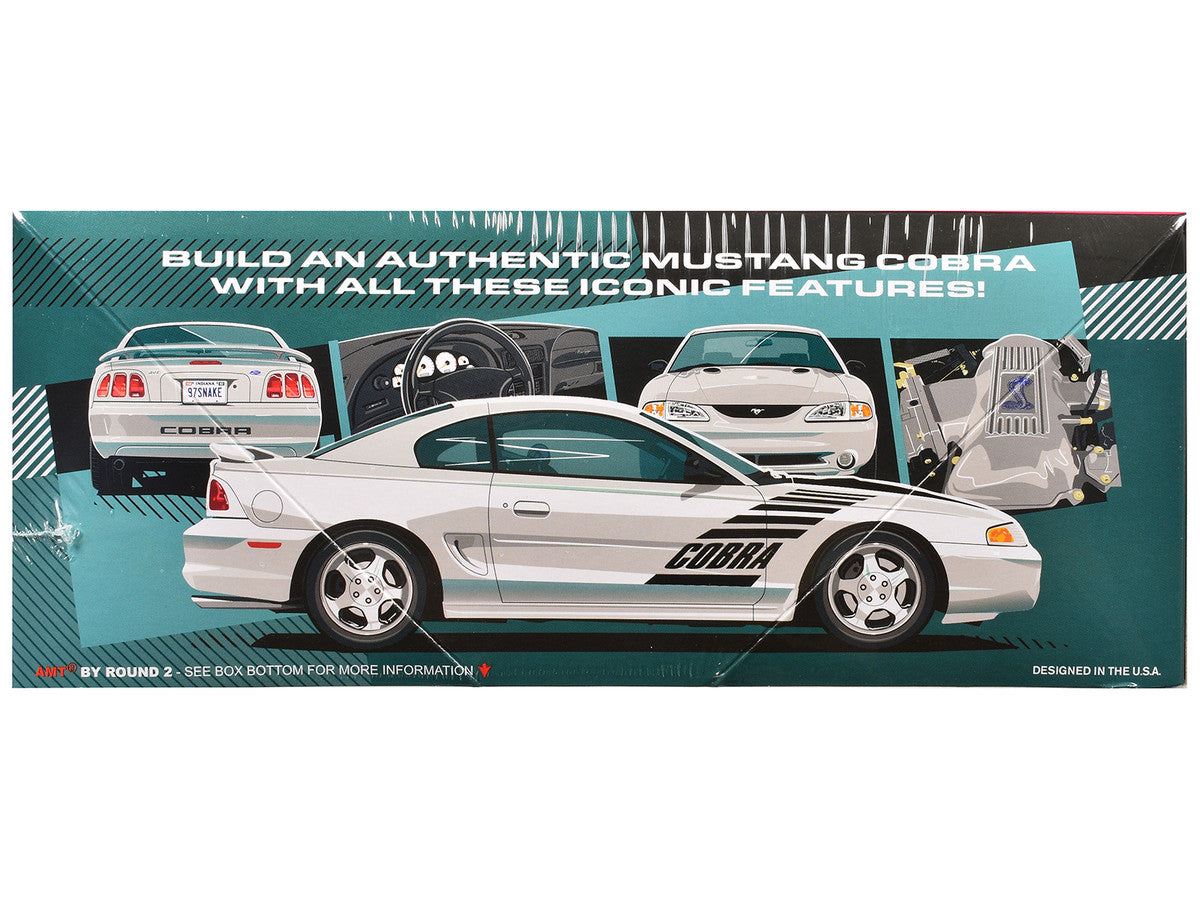 Skill 2 Model Kit 1997 Ford Mustang Cobra 1/25 Scale Model by AMT LuxuryLifeWay Online Store