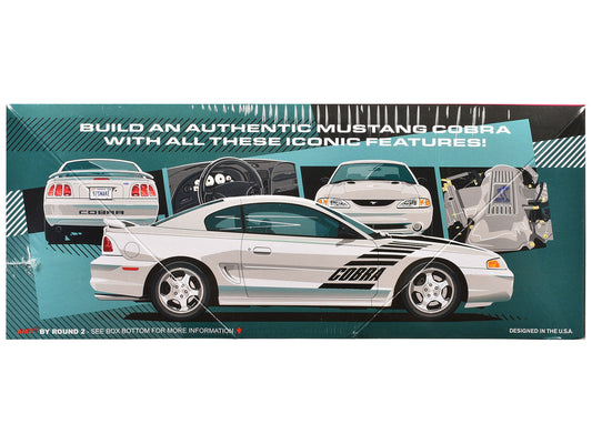Skill 2 Model Kit 1997 Ford Mustang Cobra 1/25 Scale Model by AMT LuxuryLifeWay Online Store