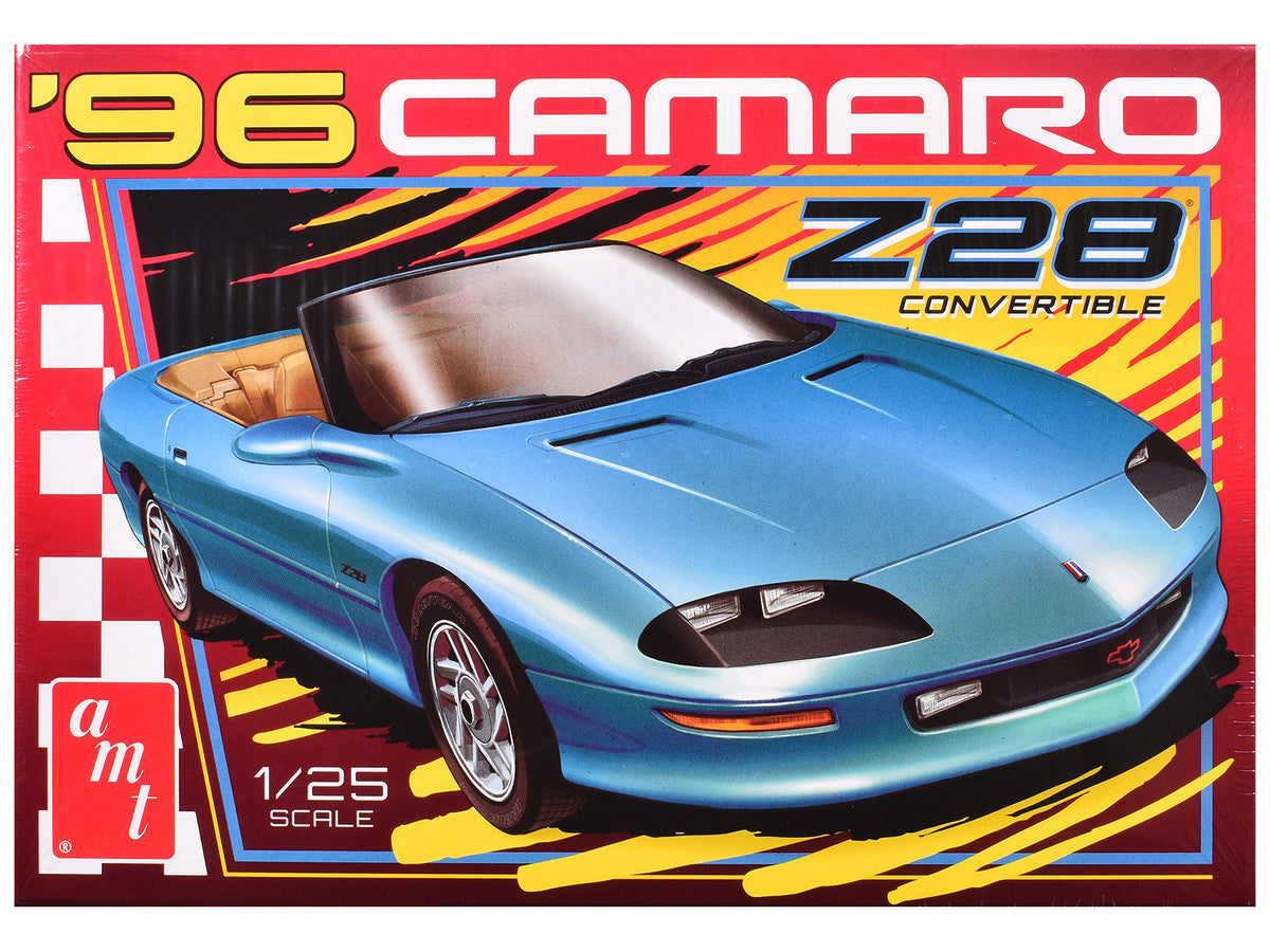 Skill 2 Model Kit 1996 Chevrolet Camaro Z28 Convertible 1/25 Scale Model by AMT LuxuryLifeWay Online Store