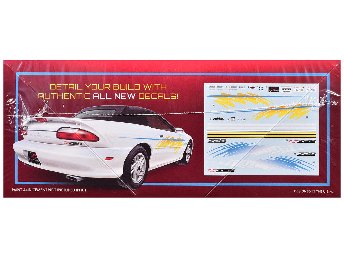 Skill 2 Model Kit 1996 Chevrolet Camaro Z28 Convertible 1/25 Scale Model by AMT LuxuryLifeWay Online Store