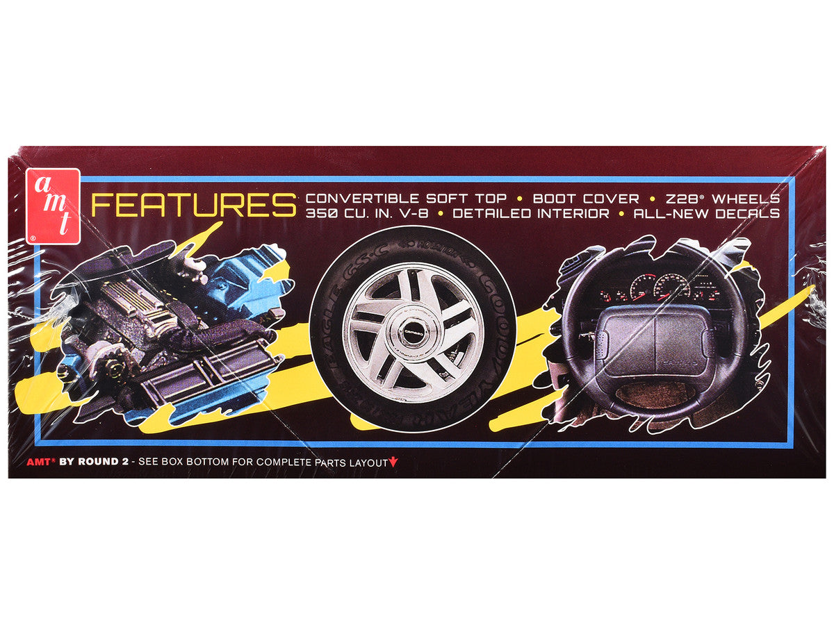 Skill 2 Model Kit 1996 Chevrolet Camaro Z28 Convertible 1/25 Scale Model by AMT LuxuryLifeWay Online Store