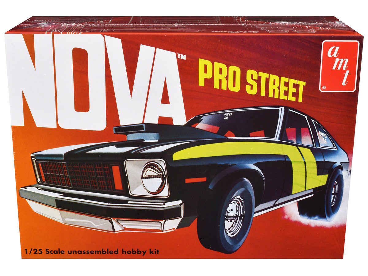 Skill 2 Model Kit Chevrolet Nova Pro Street 1/25 Scale Model by AMT LuxuryLifeWay Online Store