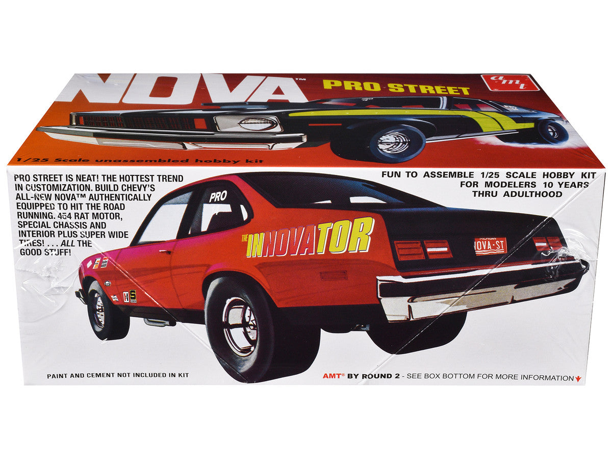Skill 2 Model Kit Chevrolet Nova Pro Street 1/25 Scale Model by AMT LuxuryLifeWay Online Store