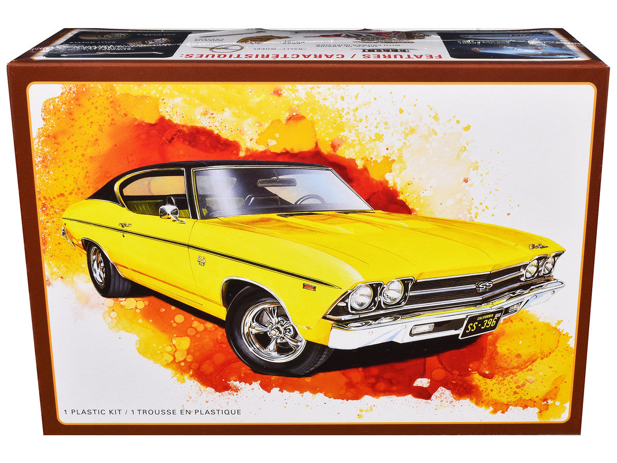 Skill 2 Model Kit 1969 Chevrolet Chevelle SS 396 1/25 Scale Model by AMT LuxuryLifeWay Online Store