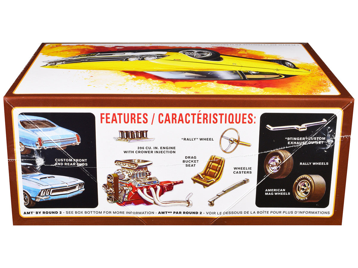 Skill 2 Model Kit 1969 Chevrolet Chevelle SS 396 1/25 Scale Model by AMT LuxuryLifeWay Online Store