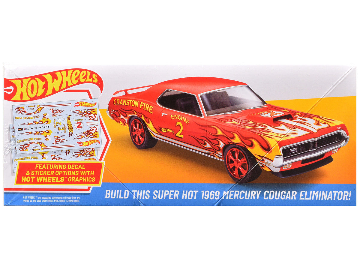 Skill 2 Model Kit 1969 Mercury Cougar Eliminator "Hot Wheels" 1/25 Scale Model by AMT LuxuryLifeWay Online Store