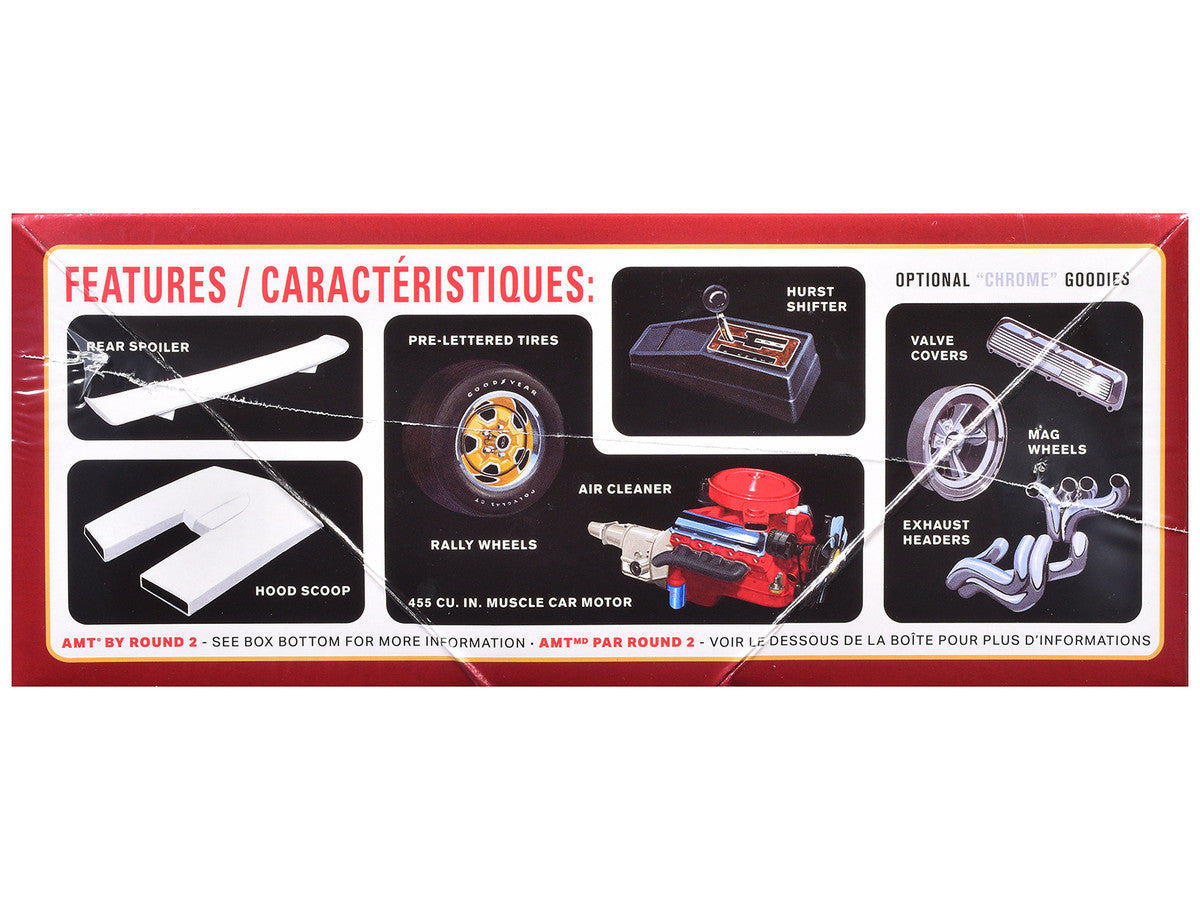 Skill 2 Model Kit 1969 Hurst Oldsmobile Cutlass 1/25 Scale Model by AMT LuxuryLifeWay Online Store