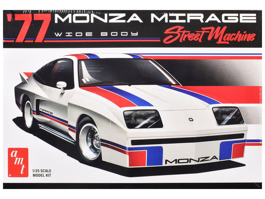 Skill 2 Model Kit 1977 Chevrolet Monza Mirage Wide Body "Street Machine" 1/25 Scale Model by AMT LuxuryLifeWay Online Store