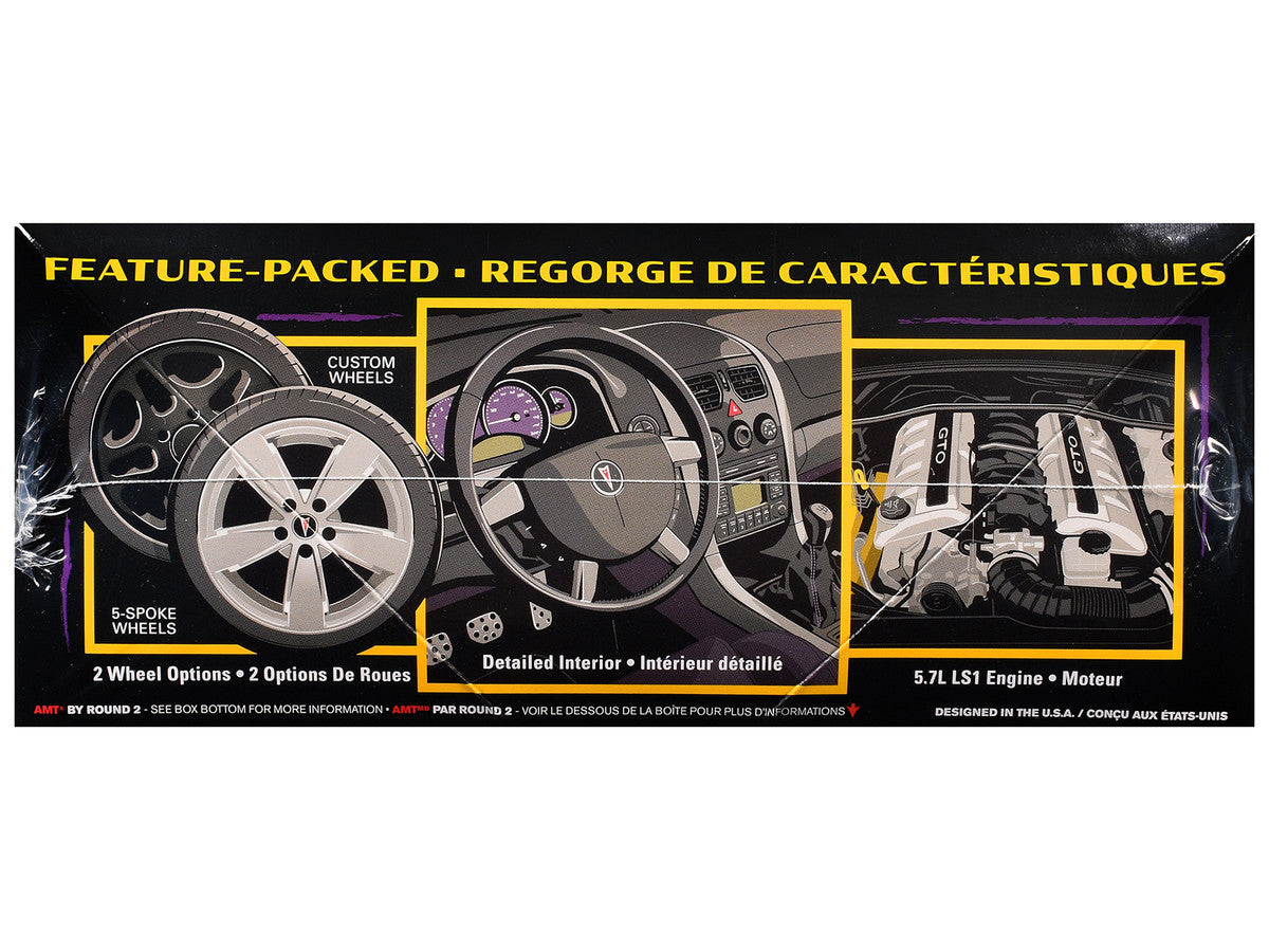 Skill 2 Model Kit 2004 Pontiac GTO 1/25 Scale Model by AMT LuxuryLifeWay Online Store
