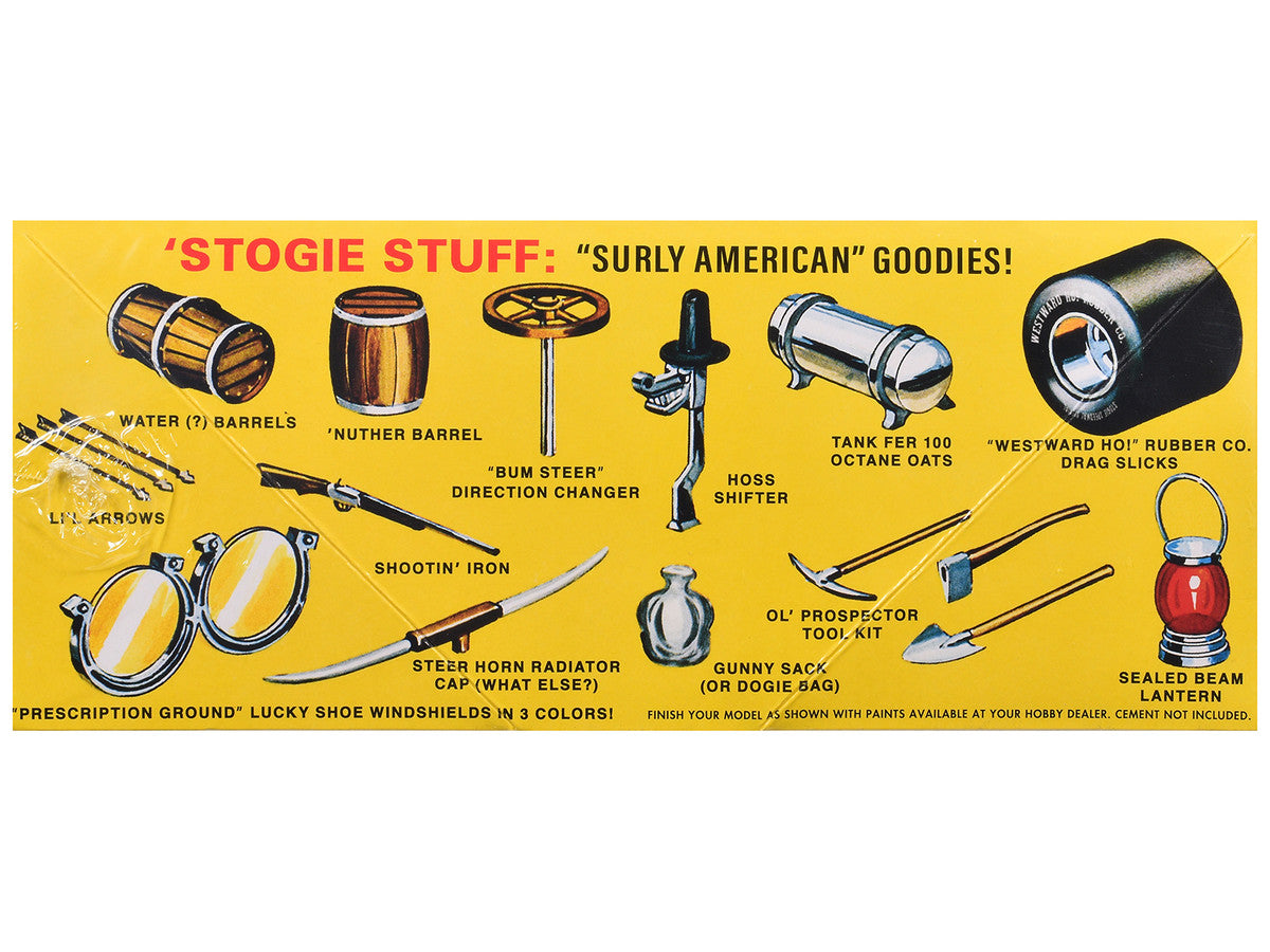 Skill 2 Model Kit Li'l Stogie Show Rod Death Valley Dragger Wagon 1/25 Scale Model by AMT LuxuryLifeWay Online Store
